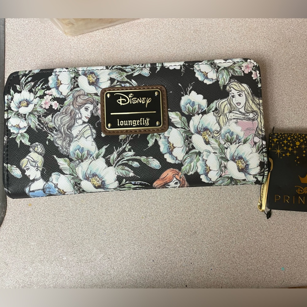Disney princess loungefly wallet NEW with tags